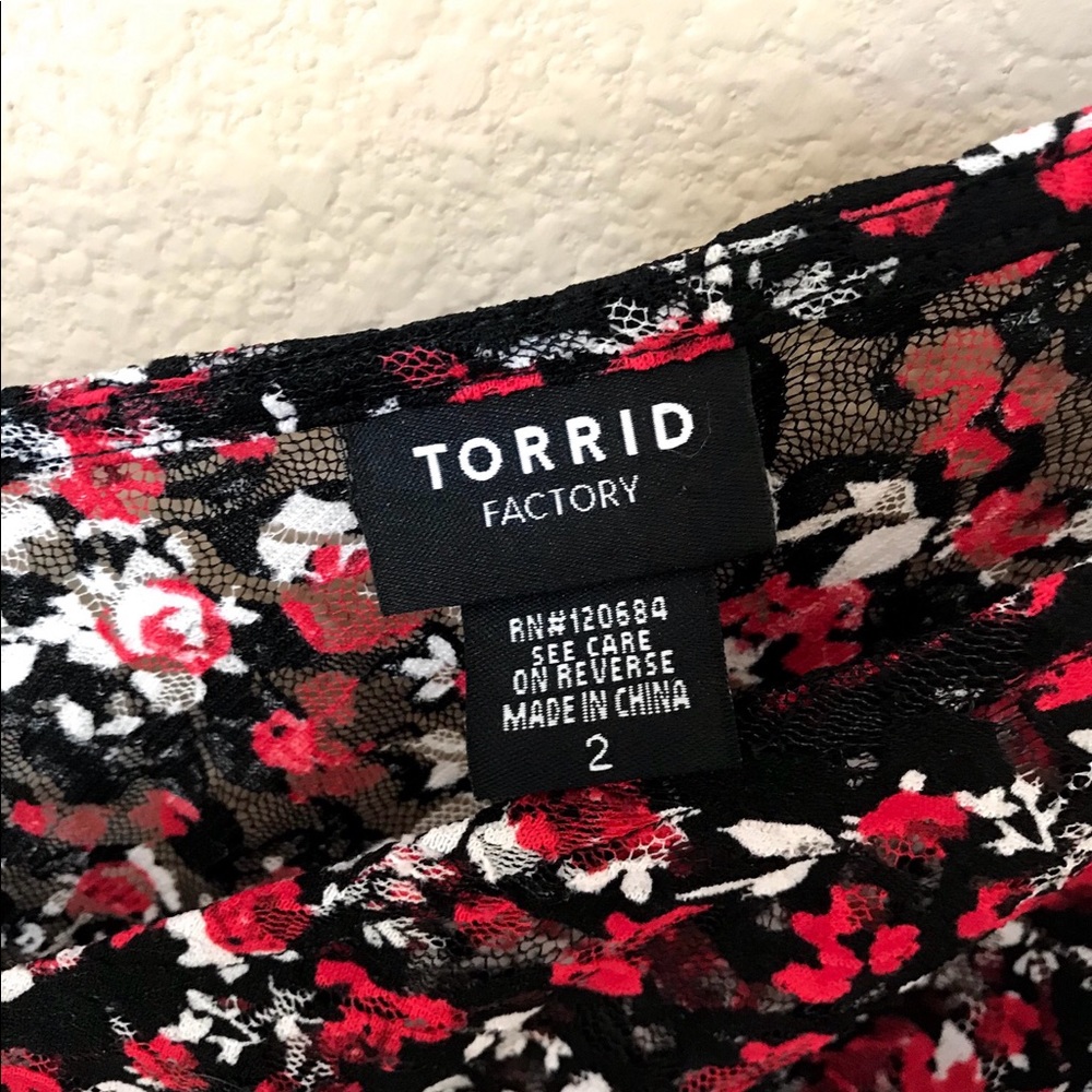 Light weight summer floral top